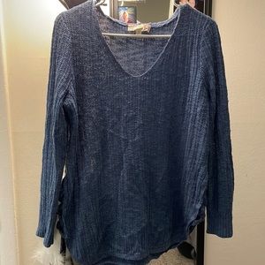 Knit sweater with a few times only
